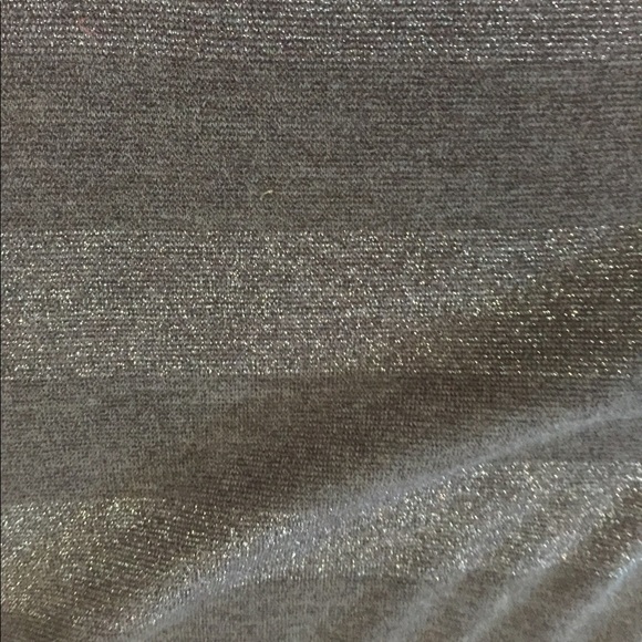 Navy Striped Dolman Oversized cropped sweater SM - Picture 6 of 9